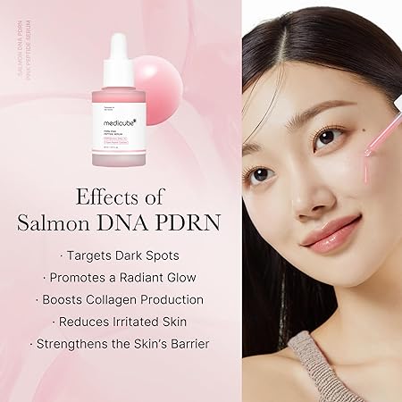 Medicube Salmon DNA PDRN Pink Peptide Serum, Pink glow serum, Peptide, Niacinamide