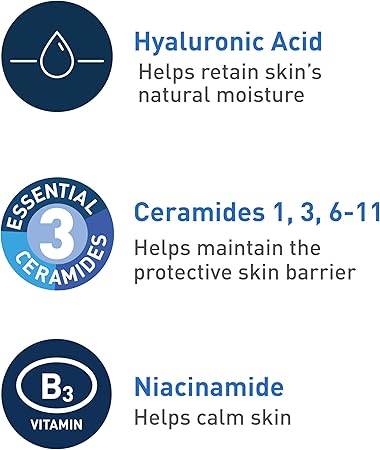CeraVe  Foaming Facial Cleanser | Makeup Remover and Daily Face Wash for Oily Skin