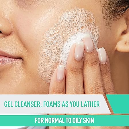 CeraVe  Foaming Facial Cleanser | Makeup Remover and Daily Face Wash for Oily Skin