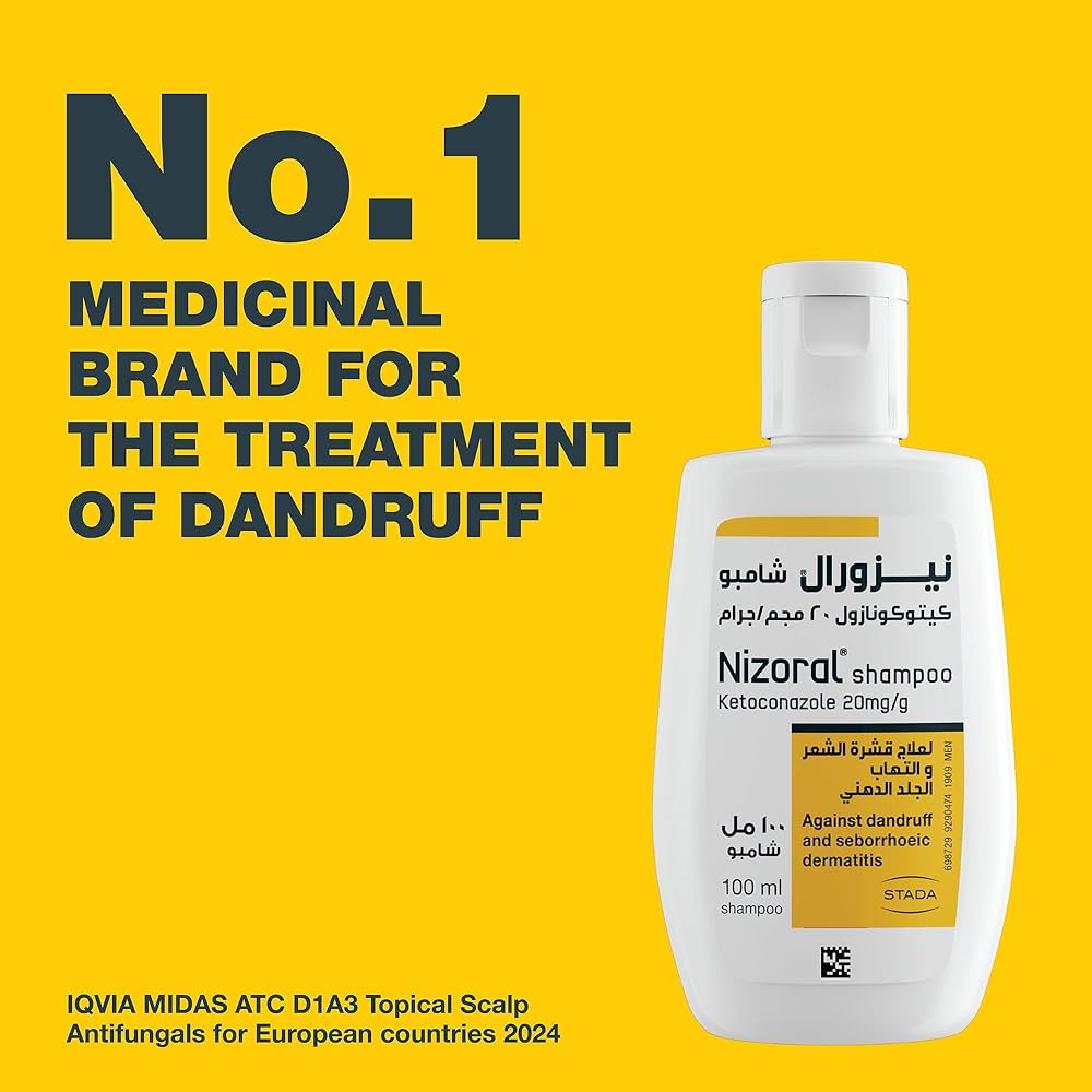 Nizoral Anti-Dandruff Shampoo with 2% Ketoconazole