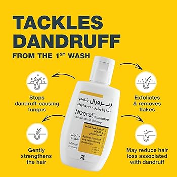 Nizoral Anti-Dandruff Shampoo with 2% Ketoconazole