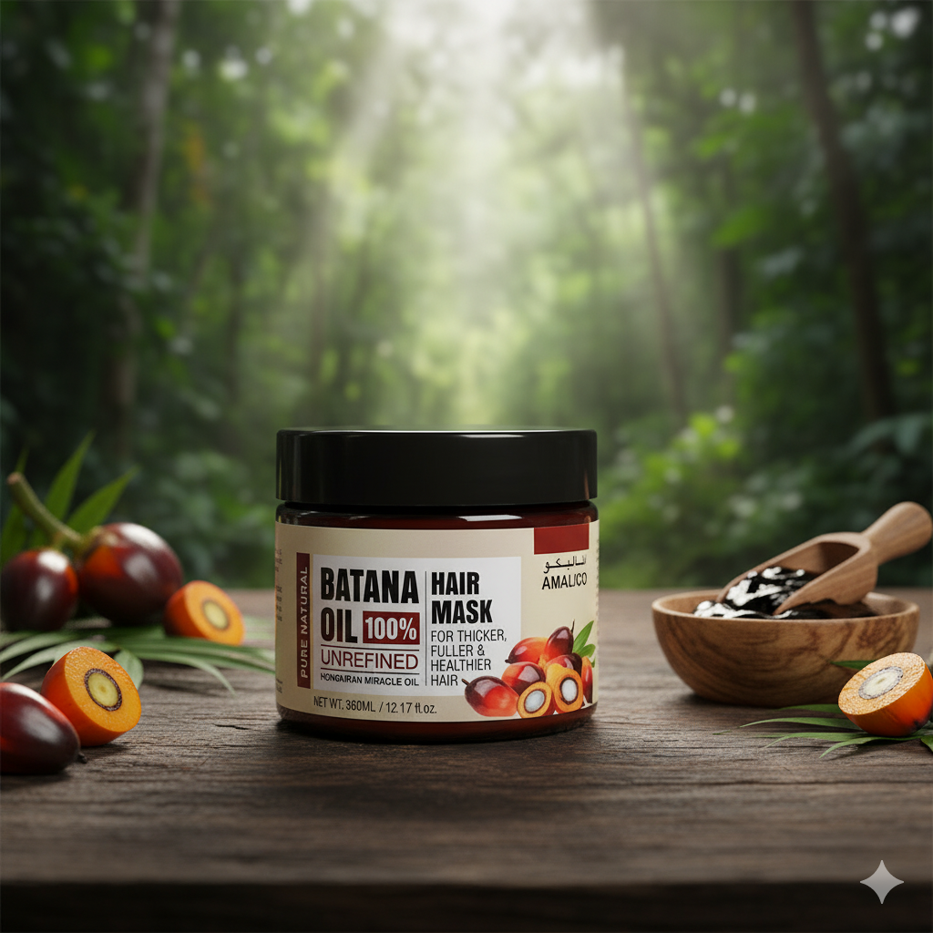 Hair Growth Batana Oil Mask – Natural Formula for Stronger, Thicker & Healthier Hair