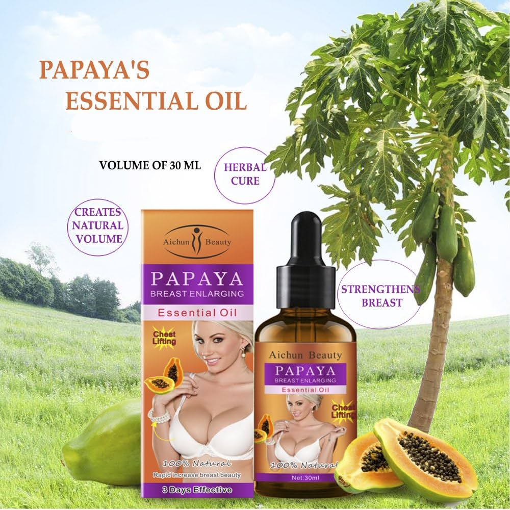 Breast Lift Up Oil – Natural Papaya Tightening & Shaping